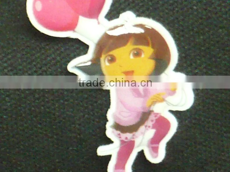 3D animal pvc sticker for kids