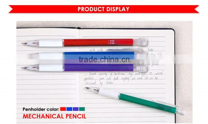 Good quality 0.5/0.7mm plastic mechanical pencil