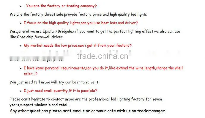 HTD-106IC IP65 6 segments led hurdle lamp factory made
