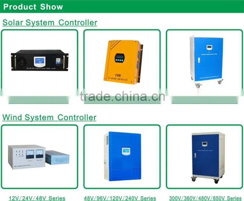 50kw Grid-tie wind turbine system controller with three phase dump load