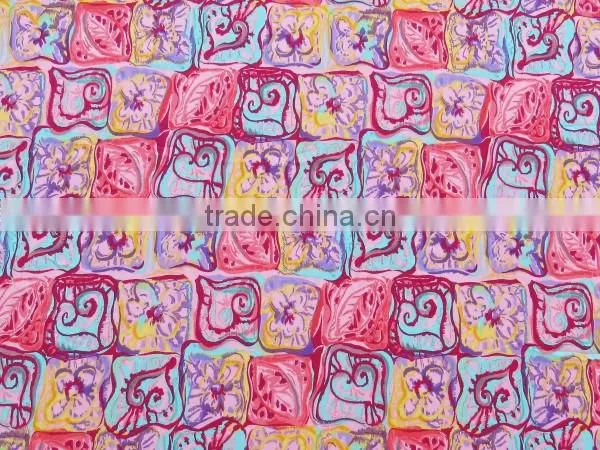 plain style and make-to-Order digital printing spun rayon fabric, woven viscose rayon fabric