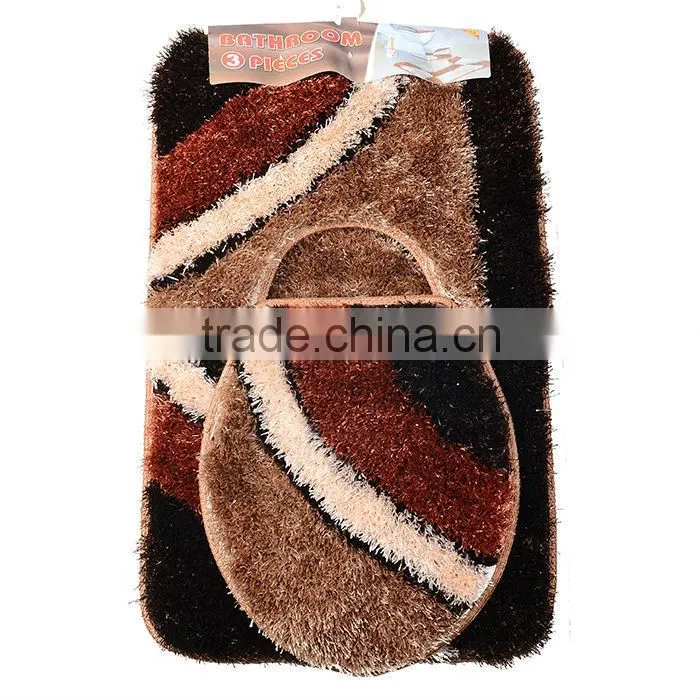 Shaggy Plyester Carpet New Bath Room Floor Capet