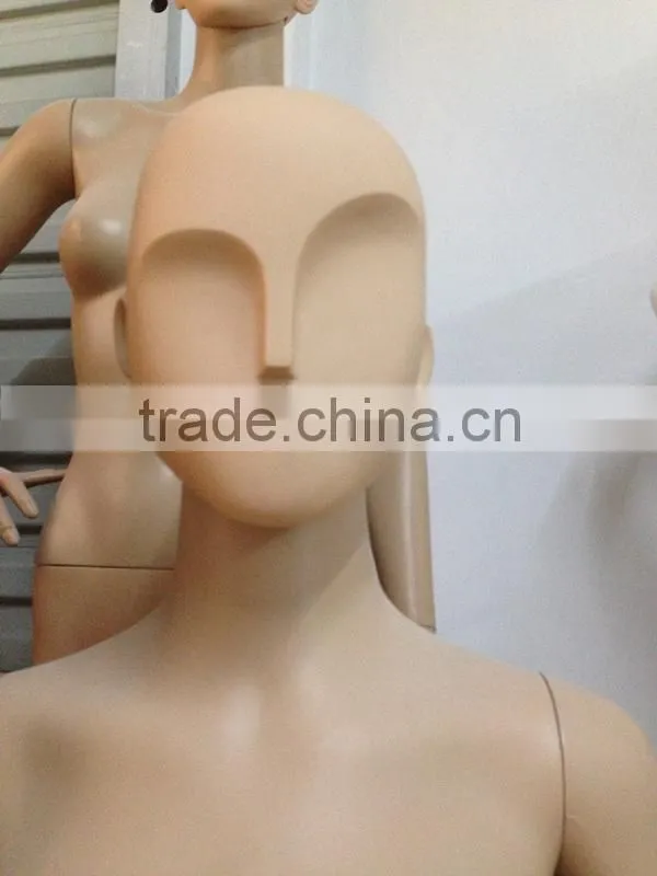 Fashion store window display merchandising plastic female Mannequin