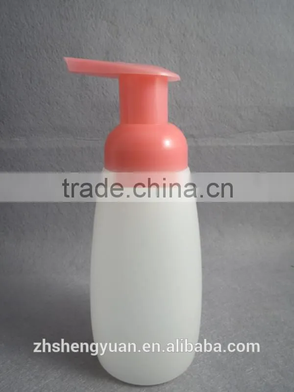 special shape plastic package lotion pump 250ml