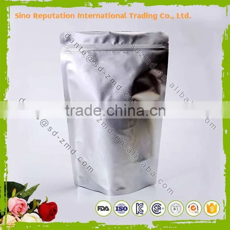 Alibaba China stand up tea bag with zipper plastic bags