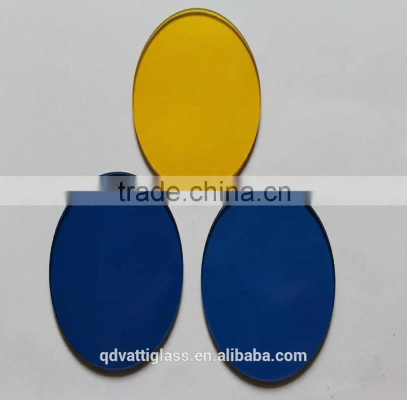 Any size transparent toughened round sight glass disc