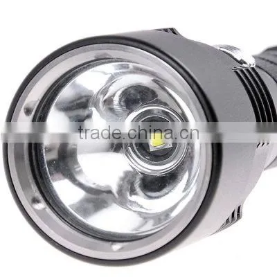 led rechargeable aluminum flashlight