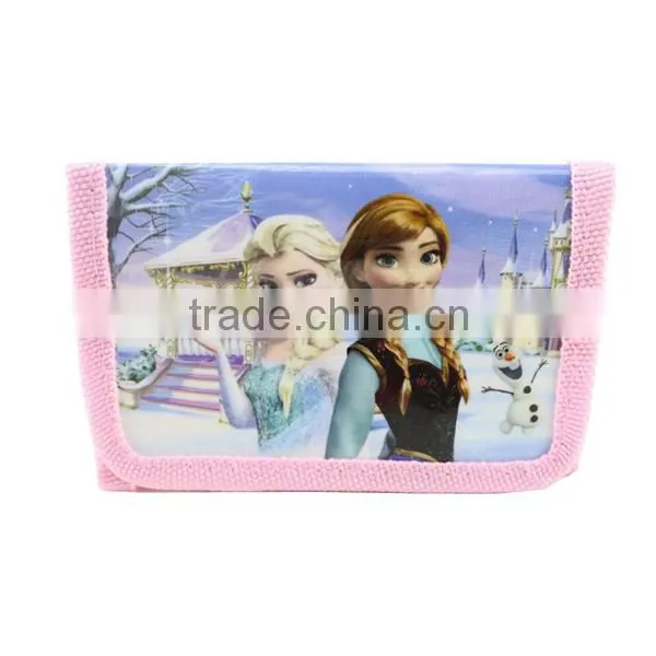 2014 Amazing Film Frozen Princess Anna and Elsa Wallet