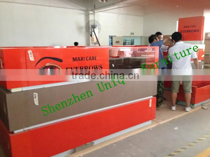 NEWEST fashional eyebrow kiosk mini station design for sale