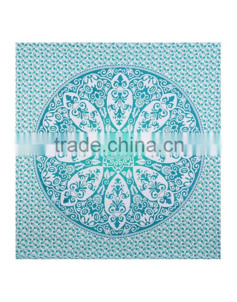 Mandala Tapestry Screen Printed Home Textile Wall Hanging Tapestry Manufacturer In India