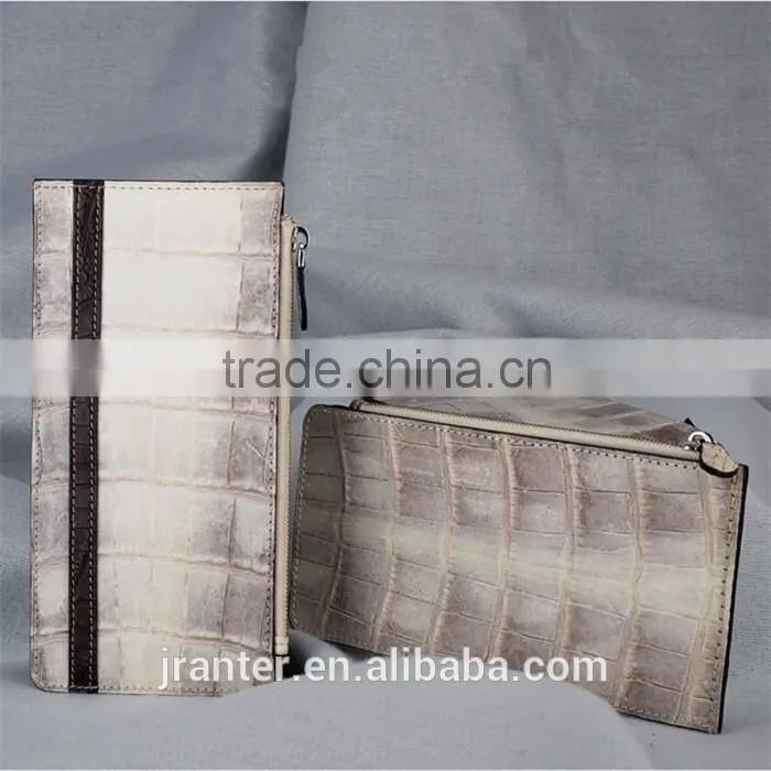 Luxury High-end Genuine Crocodile Leather Business Women Card Holder Wallet