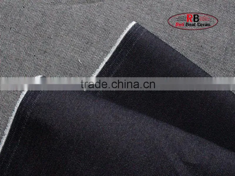 Factory Stock Lot 7oz Blue twill 72%Cotton Denim Fabric