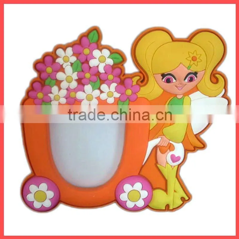 rainbow pvc brooch for promotion gift