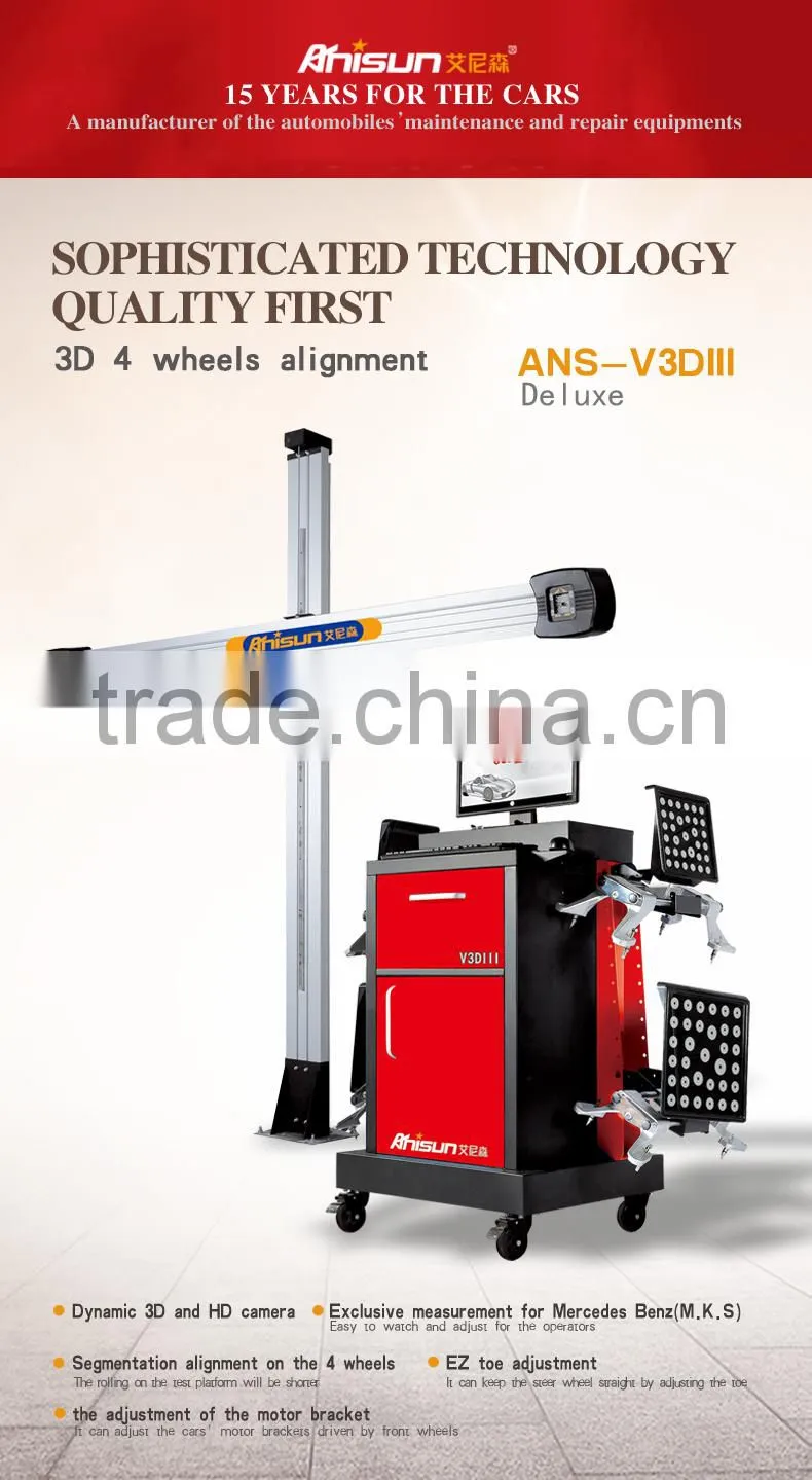 3d car wheel alignment machine