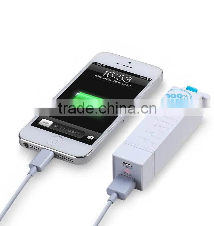 Hot Sale Milk Usb Power Bank
