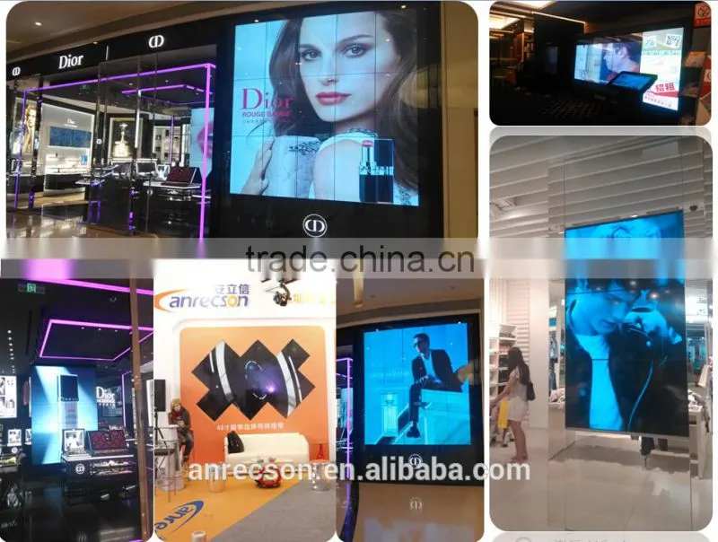 46 inch 2x2, 2x3,3x3 4x4 narrow bezel lcd video wall DID with original new SAMSUNG lcd panel