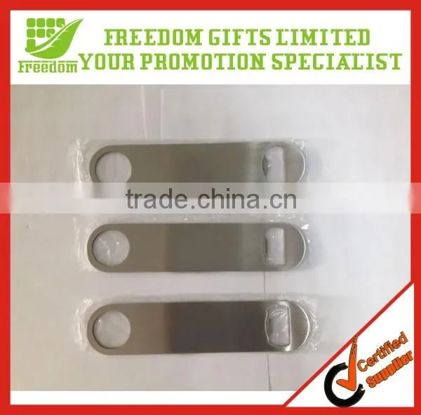 Metal Flat Keychain Custom Aluminum Bottle Opener