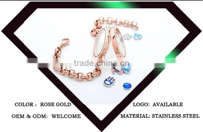 2016 Custom Latest Popular At High Quality Hip Hop Bracelet Lockets Wholesale