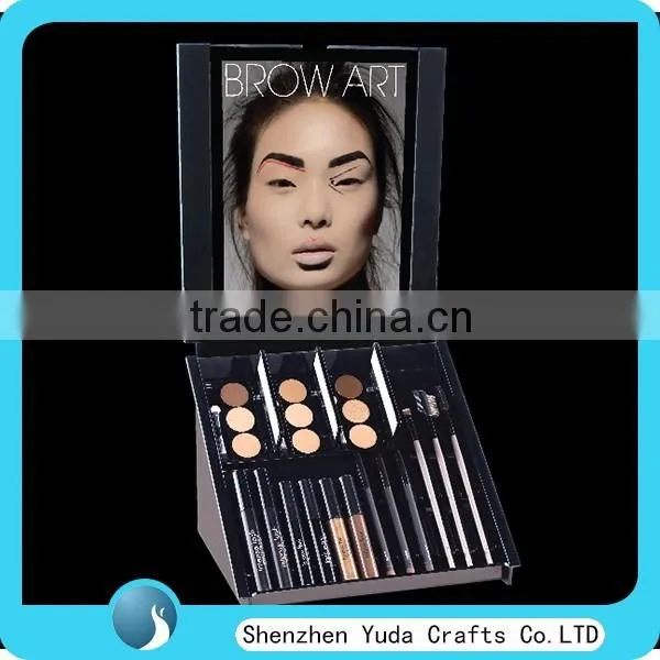 Plexiglass makeup furniture acrylic shop window display