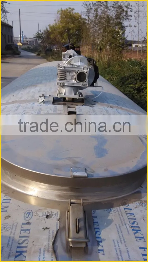 Stainless steel 304bulk raw milk storage tank price