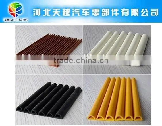 door/window weatherproof strip/rubber sealing strip for construction door& window