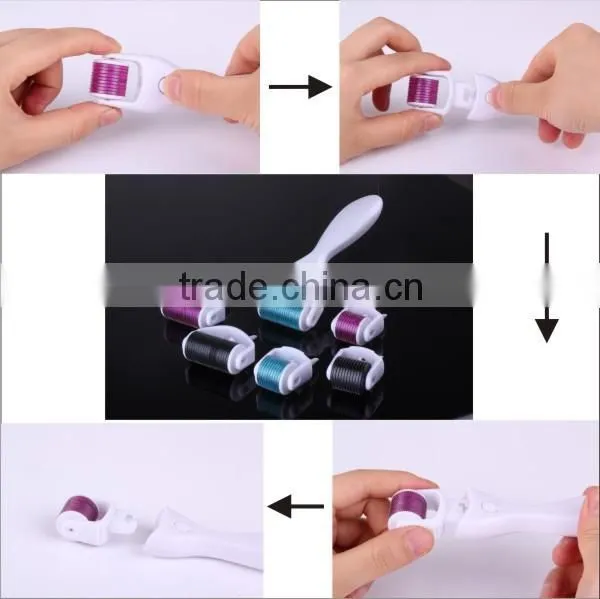 1mm 600 Microneedle Derma Roller Dermaroller Micro Needle Therapy Skin