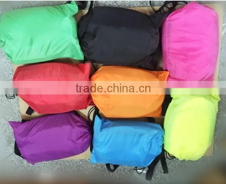 Factory Wholesale 3 season type and air filling inflatable sleeping bag