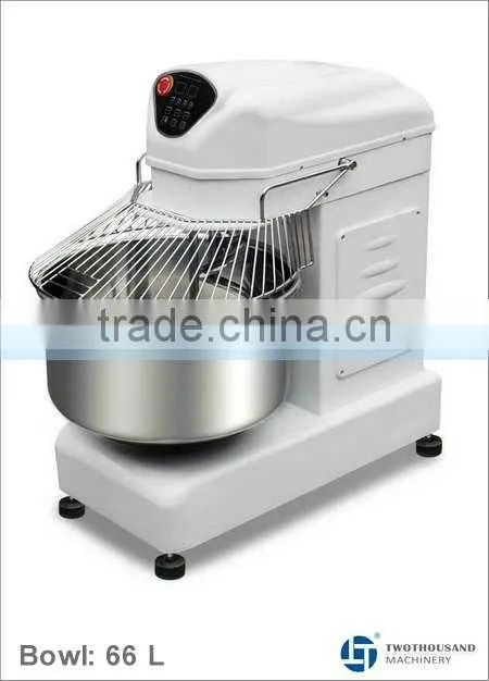 Manual Dough Mixer - 66 Liters, Digital Control, Double Speed, CE, HS50BD