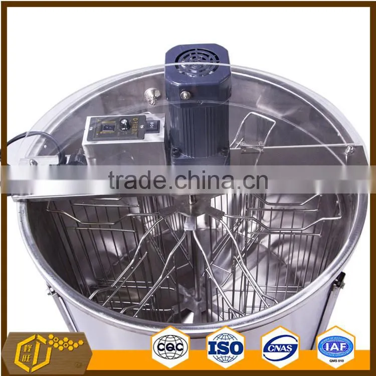 6 frames stainless steel honey extractor by electric