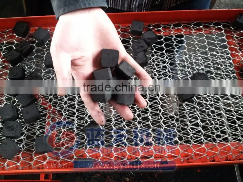 High Speed Coconut Shell Shisha Charcoal Briquette Machine