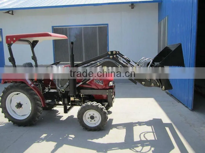 LZ304 30HP 4WD tractor fit with 4in1 front end loader