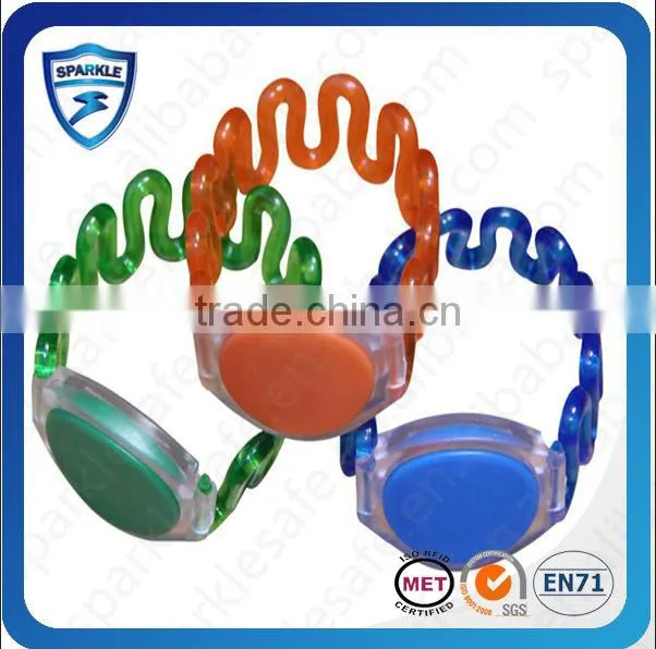 Customized Flexible plastic tk4100 rfid wristbands for Event access control