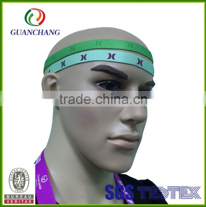 promotional sport men hair fancy hairbands