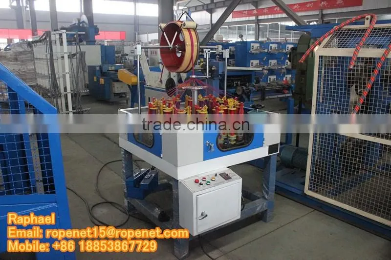 braiding machine for shoelace/braided rope machine: https://youtu.be/Tz5PZxiovHo