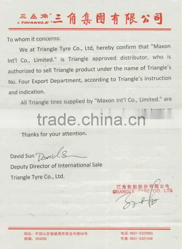 TRIANGLE OTR 23.5R25 ** L3/E3 TB516