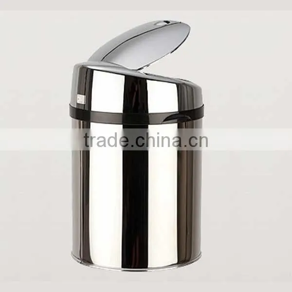 Automatic Infrared Sensors Stainless Steel Trash Can