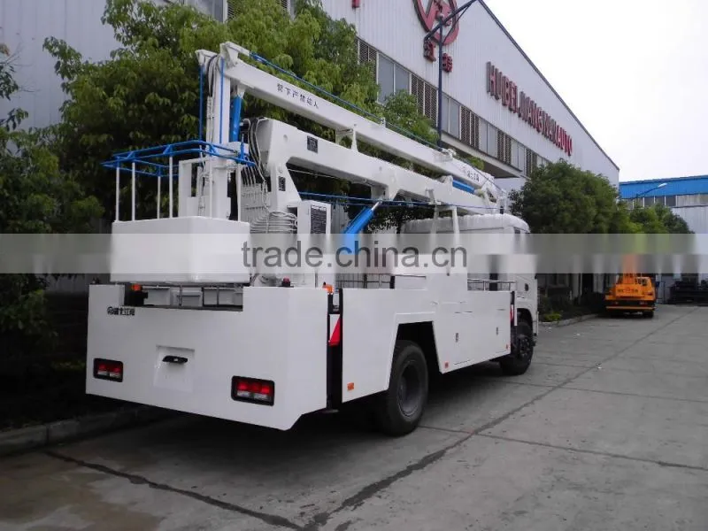 Hot selling dongfeng new style 20m aerial work platform price from suizhou factory