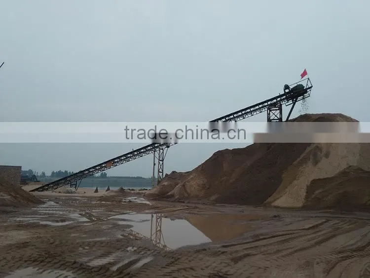 Double frame Belt rubble conveyor