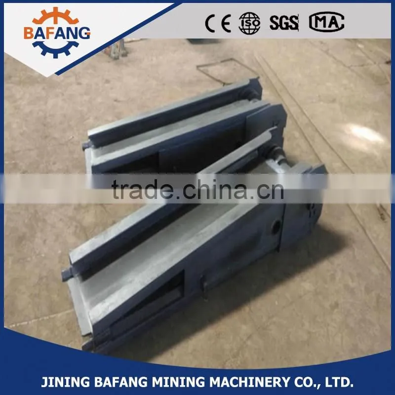 The scraper belt conveyor accessories mine scraper head frame