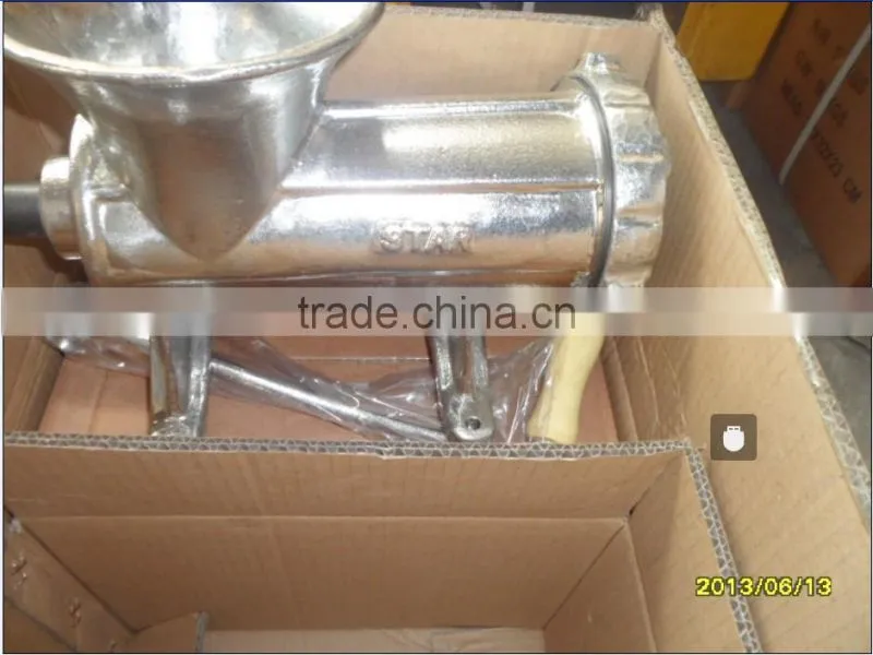 32# cast iron hot-dipping tin meat mincer