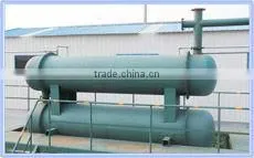 Aquiring CE certificate 8 ton Q345R steel used plastic recycling machine for oil