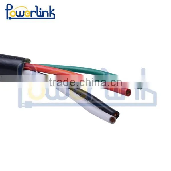 H50221 50Amp RV Cord With loose end,6/3+8/1,STW,30FT
