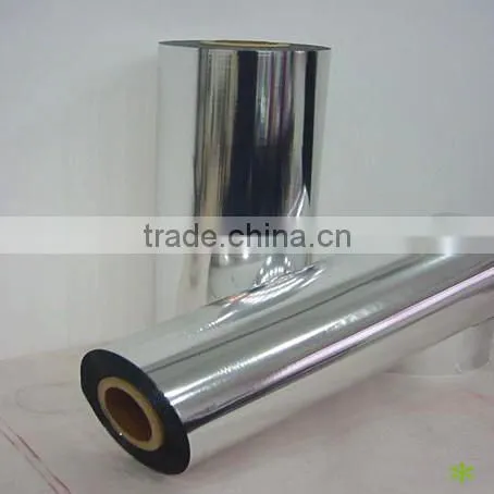 Free sample ! PET Metal Thermal Lamination Film / Aluminized pet composite film