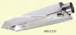 Indoor garden air cooled cool tube Reflector