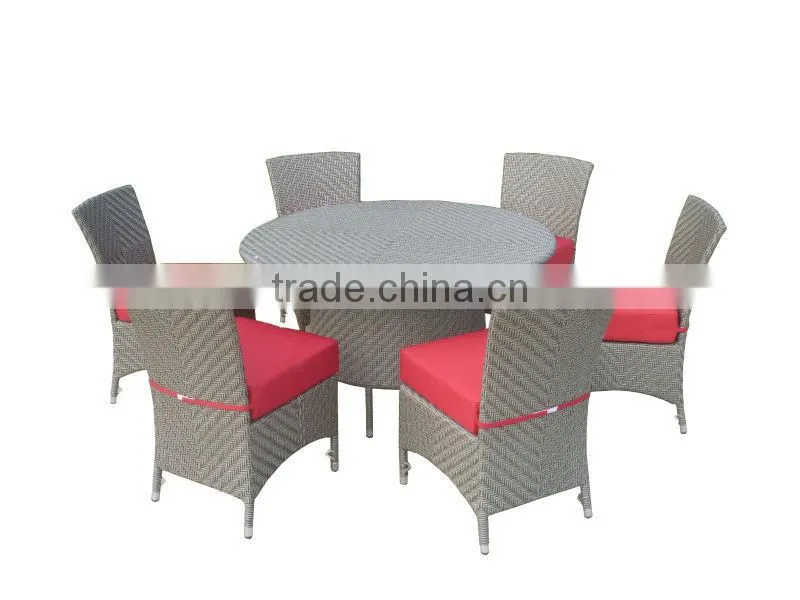 HK- 170+2050 rattan leisure modern dining set