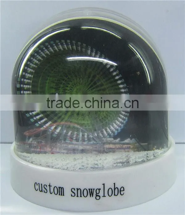 Snow globe acrylic material photo snow globes