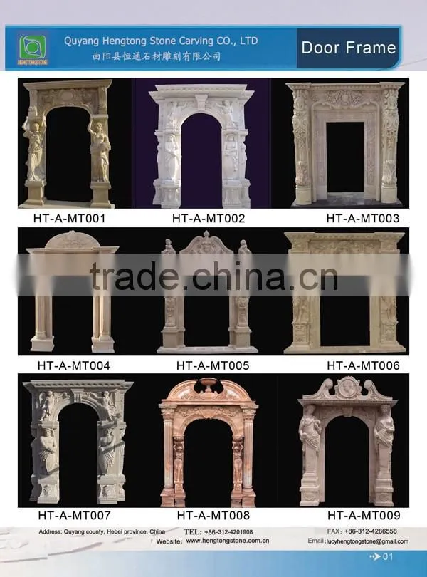 Decorative Marble Stone Door Frame