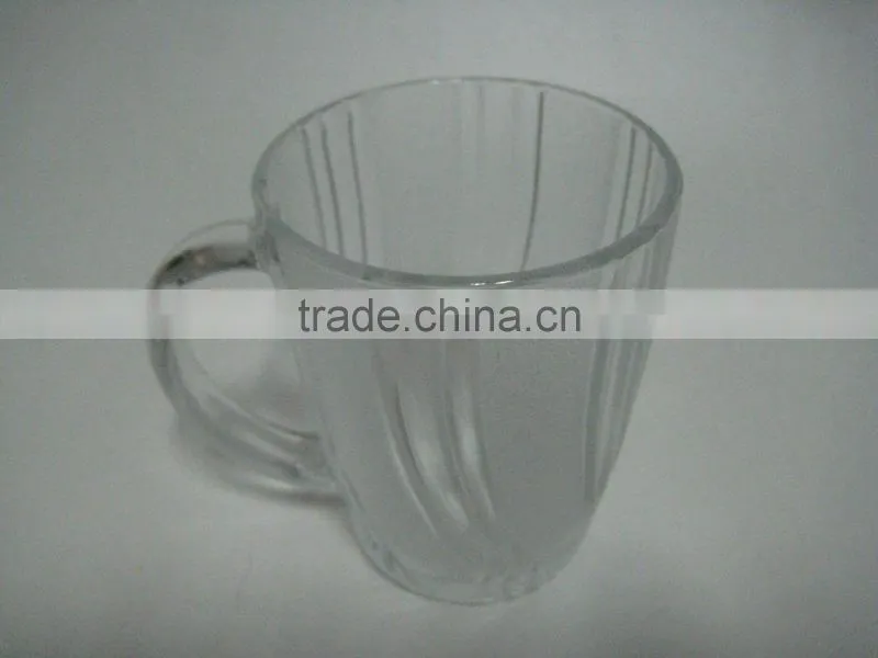spray color glass mug beer mug spray machine-made spray color glass coffee mug