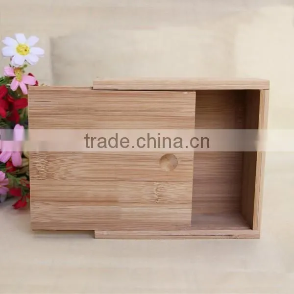 Customize square paulownia tea package box, crafts torage boxes