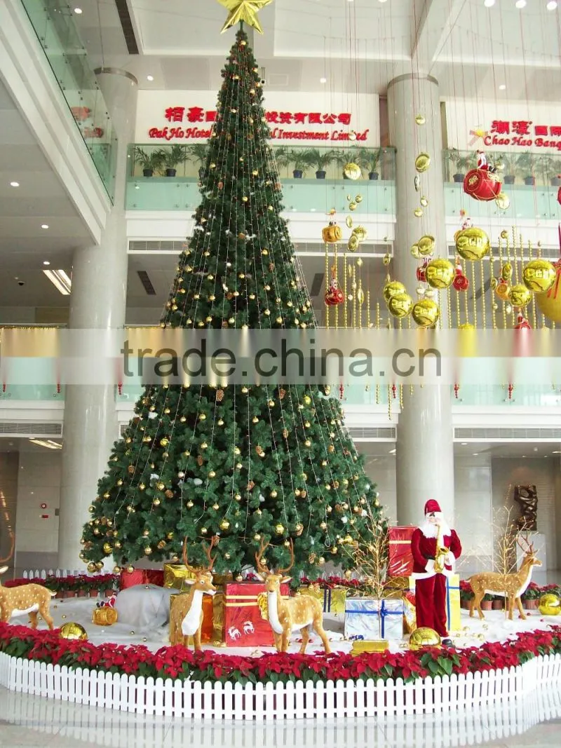 Artificial christmas tree ornament